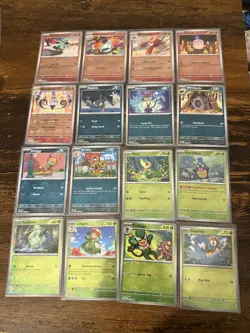 Pokemon Black Bolt & White Flare 55 Poke Ball Card Lot - Image 3