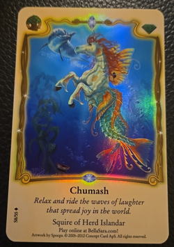 Bella Sara Rare Foil CHUMASH S8/55 Herds from North of North Series Card Single - Image 2
