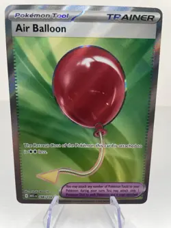 Air Balloon 166/132 Mega Evolution Secret Rare Pokemon Card - NM TCG - Image 1