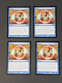 MTG Card - 4x Negate - Magic Core Set 2011 (M11) - LP - Magic The Gathering - Image 3