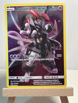 Armored Mewtwo SM228 (Black Star Promo) Holo Foil Pokemon Card WOTC TCG - Image 1