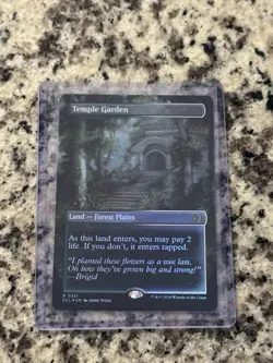 Temple Garden (Borderless) Lorwyn Eclipsed Foil - Image 1
