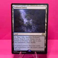 Magic: The Gathering Land Polluted Delta Polluted Delta Rare Regular - Image 1