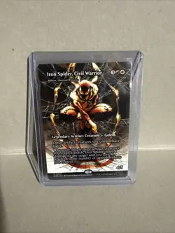Iron Spider Civil Warrior MTG (Borderless) Marvel Regular - Image 1