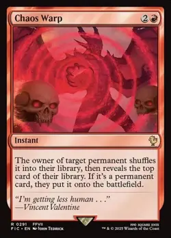 Chaos Warp FIC NM MTG - Image 1