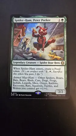 Spider-Ham, Peter Porker R Marvel's Spider-Man 114 NM - Image 1