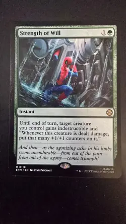 Strength of Will R Marvel's Spider-Man 118 NM - Image 1