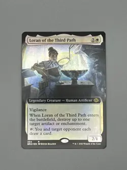 Loran of the Third Path (Extended Art) The Brothers' War Foil - Image 1