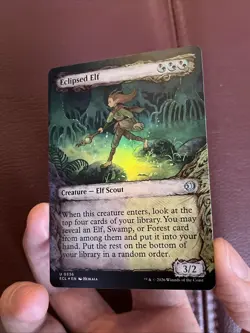 Eclipsed Elf (Showcase) Lorwyn Eclipsed Foil - Image 3