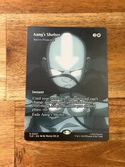 Aang's Shelter - Teferi's Protection (Borderless) - Avatar Magic MTG TLE 007 - Image 1