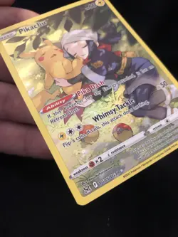 Pokemon TCG Pikachu TG05/TG30 Holo Rare Lost Origin Full Art - Image 2