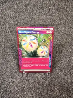 Pokemon TCG Neo Upper Energy 162/162 Temporal Forces Ace Spec Lightly Played - Image 1