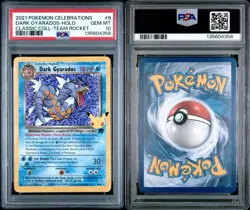 Pokemon Dark Gyarados TCG 8/82 Celebrations Classic Collection PSA 10 - Image 3