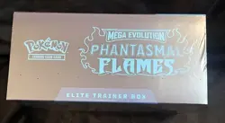 Pokemon Mega Evolution Phantasmal Flames Elite Trainer Box ETB Sealed - Image 5