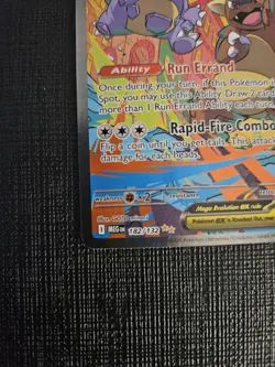 Pokemon Mega Kangaskhan EX 182/132 - Mega Evolution SIR Secret Rare - Image 5