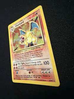 Charizard 004/102 Base Set - Holo - Pokemon TCG - Vintage - Image 3