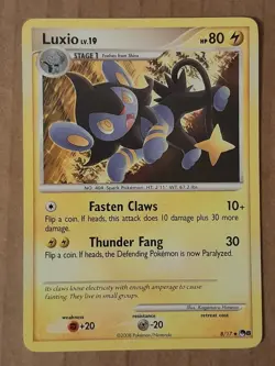 Luxio 8/17 Pokemon League POP Series 8 NM-MT See Pictures - Image 1