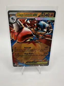 Mega Lucario Ex 77/132 Mega Evolution MEG -Near Mint- Pokemon TCG - Image 1