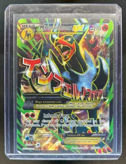 2015 Pokemon XY BREAKthrough Mega Houndoom #154/162 - Image 1