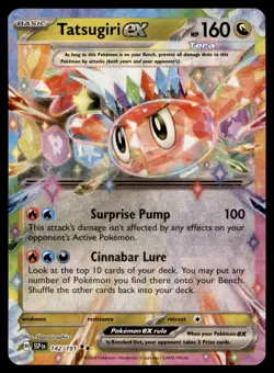 Tatsugiri ex 142/191 Double Rare Surging Sparks Pokemon Near Mint - Image 1