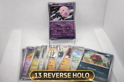 Pokemon Black Bolt Common Reverse Holo Lot of 13 | Set Builder Bundle - Image 1