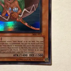 Toon Mermaid MRL-072 YuGiOh Magic Ruler Holo - Image 4