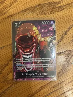 St. Shepherd Ju Peter OP13-084 R Carrying On His Will Japanese One Piece TCG - Image 1