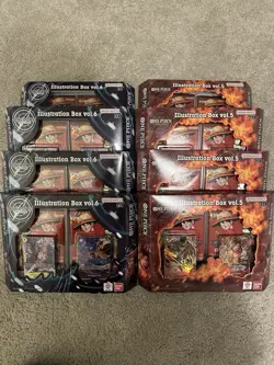 One Piece Illustration Box Vol 5 & 6 - Sealed NEW Lot Of 8, 4 Of Each Box - Image 1