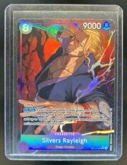 2025 One Piece OP13 EN Silvers Rayleigh Alternate Art #066 - Image 1