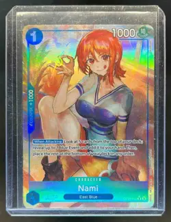 2024 One Piece Emperors in the New World Nami VAR #OP09-050b - Image 1