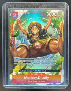 2024 One Piece Monkey D. Luffy OP06 Alternate Art #013 - Image 1