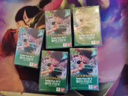 One Piece TCG Double Pack Set Vol.8 DP-08 OP12 Legacy of the Master Sealed - Image 1