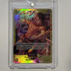 Portgas.D.Ace OP07-119 SEC - One Piece TCG English Near-Mint Foil Secret Rare - Image 1