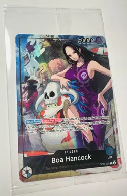 Boa Hancock OP07-038 ONE PIECE 2025 PSA Magazine SEALED Promo See Pictures - Image 1