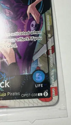 Boa Hancock OP07-038 ONE PIECE 2025 PSA Magazine SEALED Promo See Pictures - Image 4