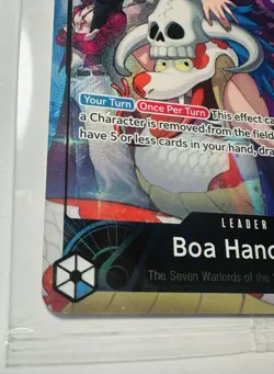 Boa Hancock OP07-038 ONE PIECE 2025 PSA Magazine SEALED Promo See Pictures - Image 5