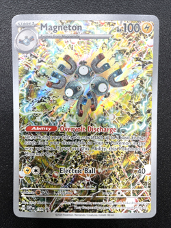 Pokemon Magneton 159 Scarlet & Violet Promo Card Holo - Image 1