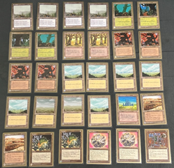 Magic Pro Tour 1996 NYC Preston Poulter- 66 Cards MISSING MOST SIDEBOARD MTG - Image 1