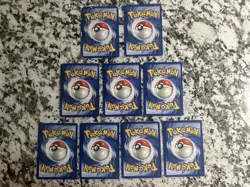 Pokemon Cards 9 Card Lot 1995, 96, 98 Gym Heroes - Image 2