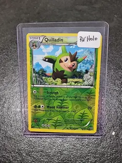 English POKEMON CARD QUILLADIN 13/146 VERY LIGHTLY PLAYED Reverse Holo - Image 1