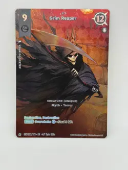 Grim Reaper 223/173 Hidden Rare MZ3 Secret Shadows 2025 Metazoo Dark Holo Card - Image 3