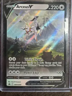 Pokemon Card- Arceus V SWSH: Sword & Shield Promo Cards #SWSH204 - Image 1