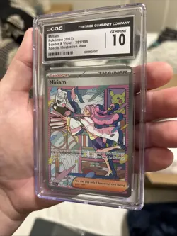 CGC 10 Miriam 251/198 SV01: Scarlet & Violet Base Set Holo Pokemon Graded Card - Image 3