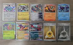 Pokemon TCG 10 Card Random Holo Lot NM - Image 1