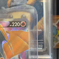Pokemon TCG Charizard v Sword & Shield SWSH050 Full Art Black Star Promo Card - Image 4