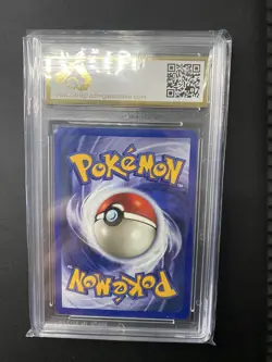 SLOWPOKE Fossil 1ST EDITION Pokemon Card 55/62 CGA 7.5 - Image 3