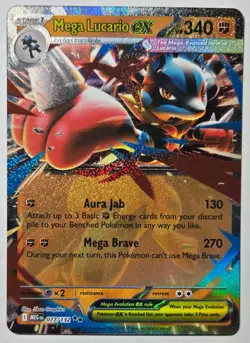 Mega Evolution Card Bundle, Latias ex, Camerupt ex, Lucario ex, Riolu,+ Pokemon - Image 3