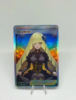 Pokemon Anime Waifu ACG DIY Trainer Art card - Image 1