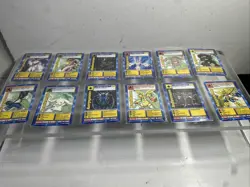 Digimon 2000 The Movie Promo Cards Full Set of 12 Near Mint Or Better Read Descr - Image 1