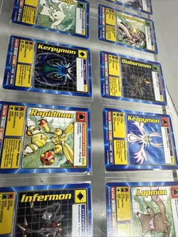 Digimon 2000 The Movie Promo Cards Full Set of 12 Near Mint Or Better Read Descr - Image 5